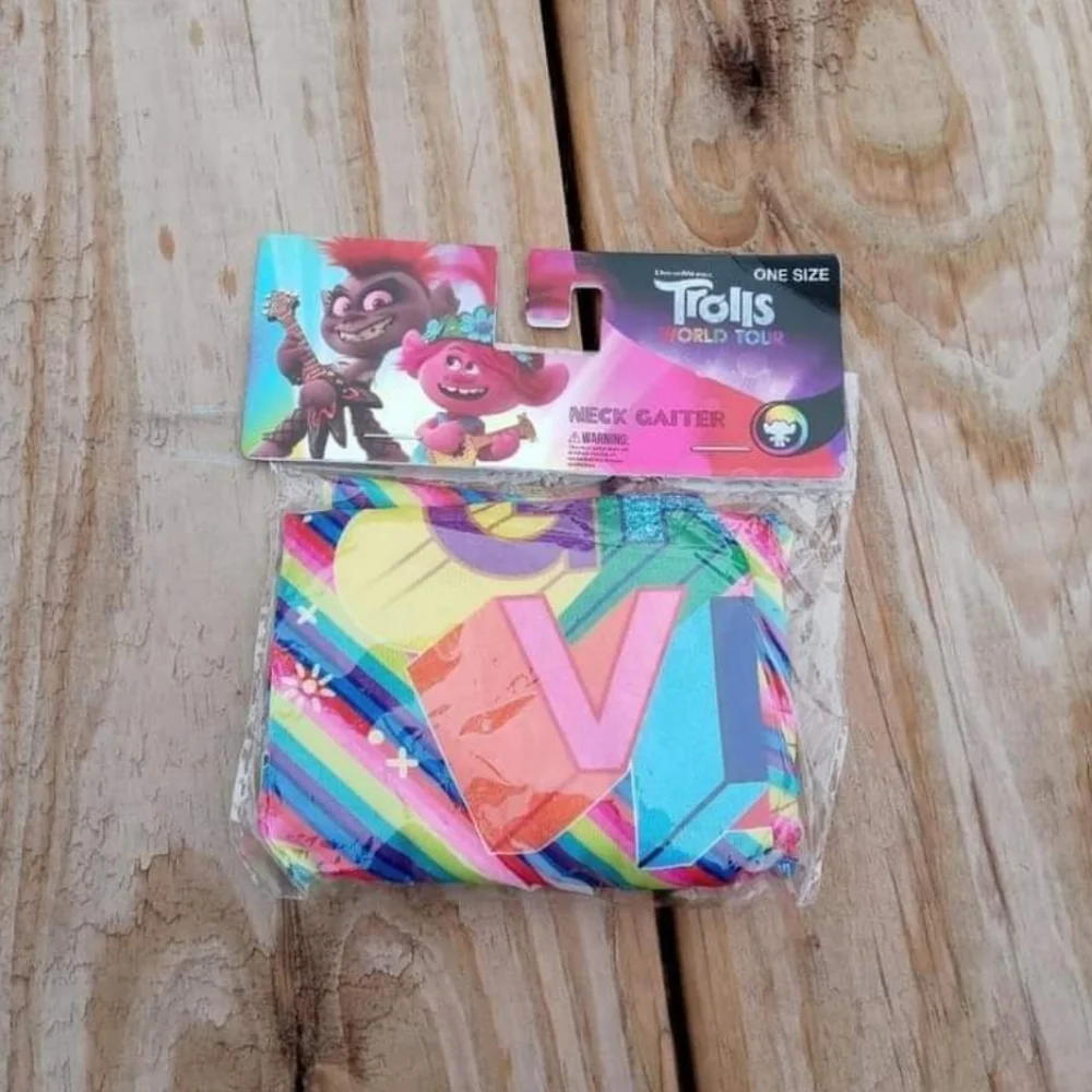 3 For $15 Trolls Neck Gaiter
